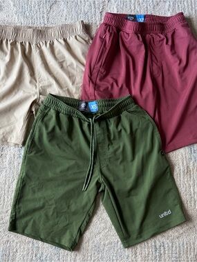 Lacrosse Unlimited Men's Athletic Drawstring Shorts Lot